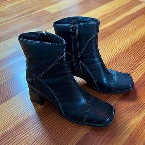 Vintage leather boots